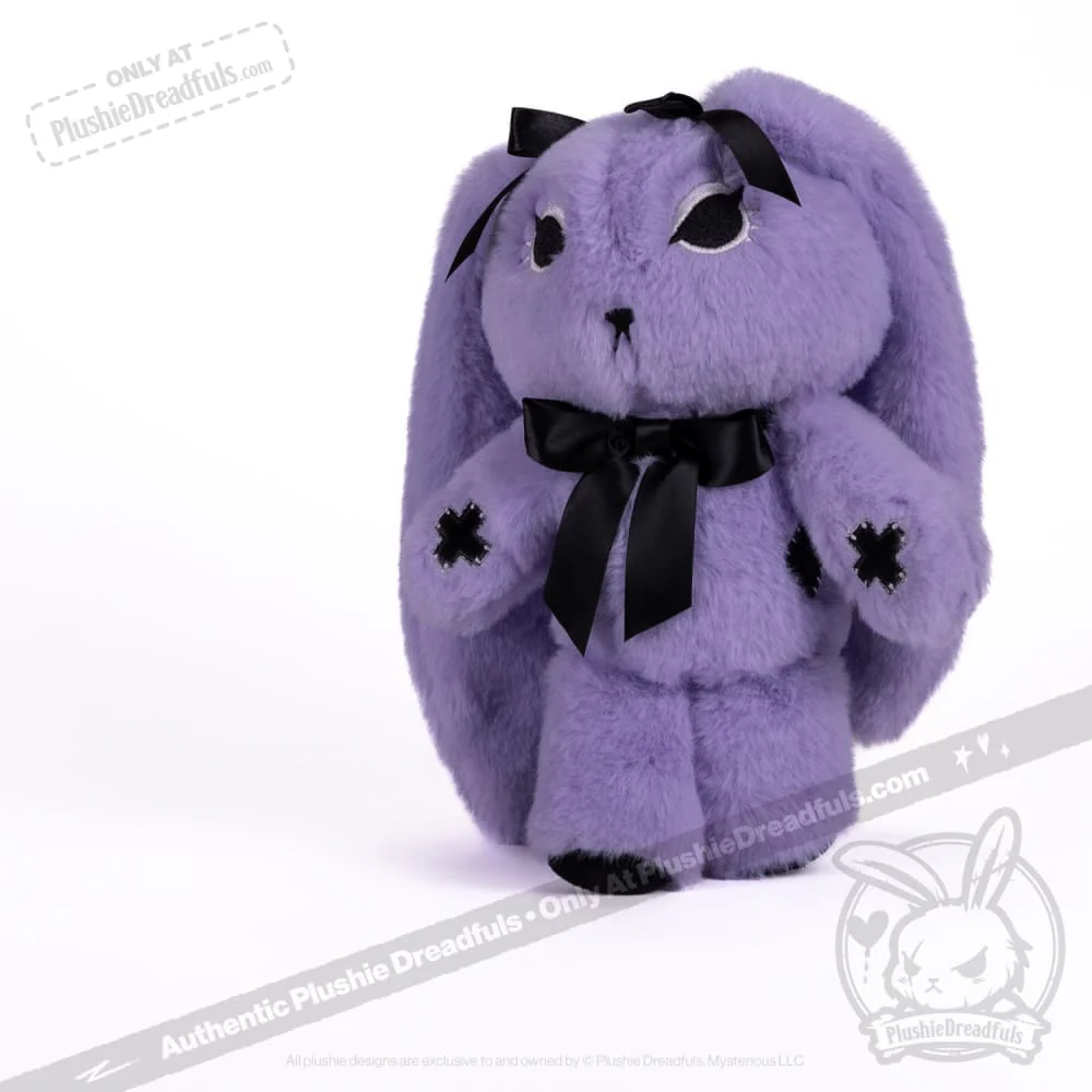 Plushie Dreadfuls - Goth Rabbit - Plush Stuffed Animal - Image 3