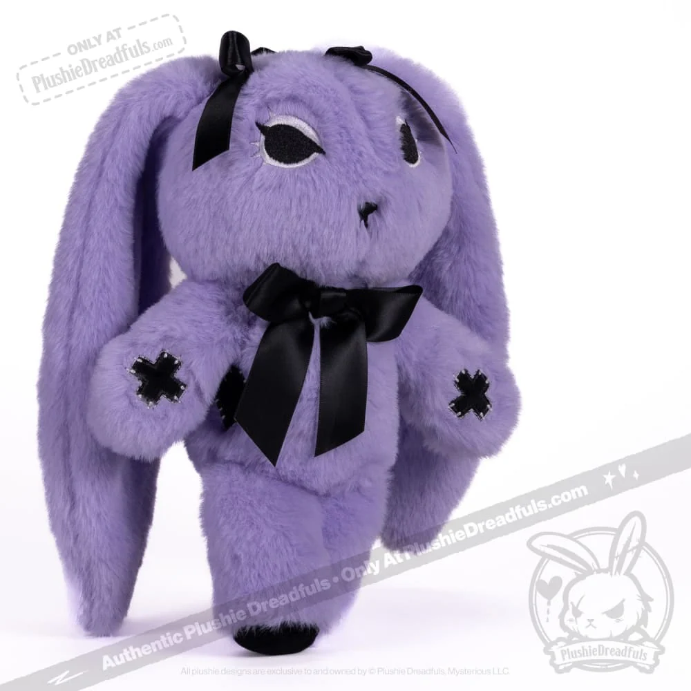 Plushie Dreadfuls - Goth Rabbit - Plush Stuffed Animal - Image 6