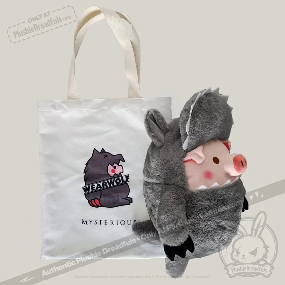 Plushie Dreadfuls - Hammibal Lecter - Plush Pig Stuffed Animal - Image 12