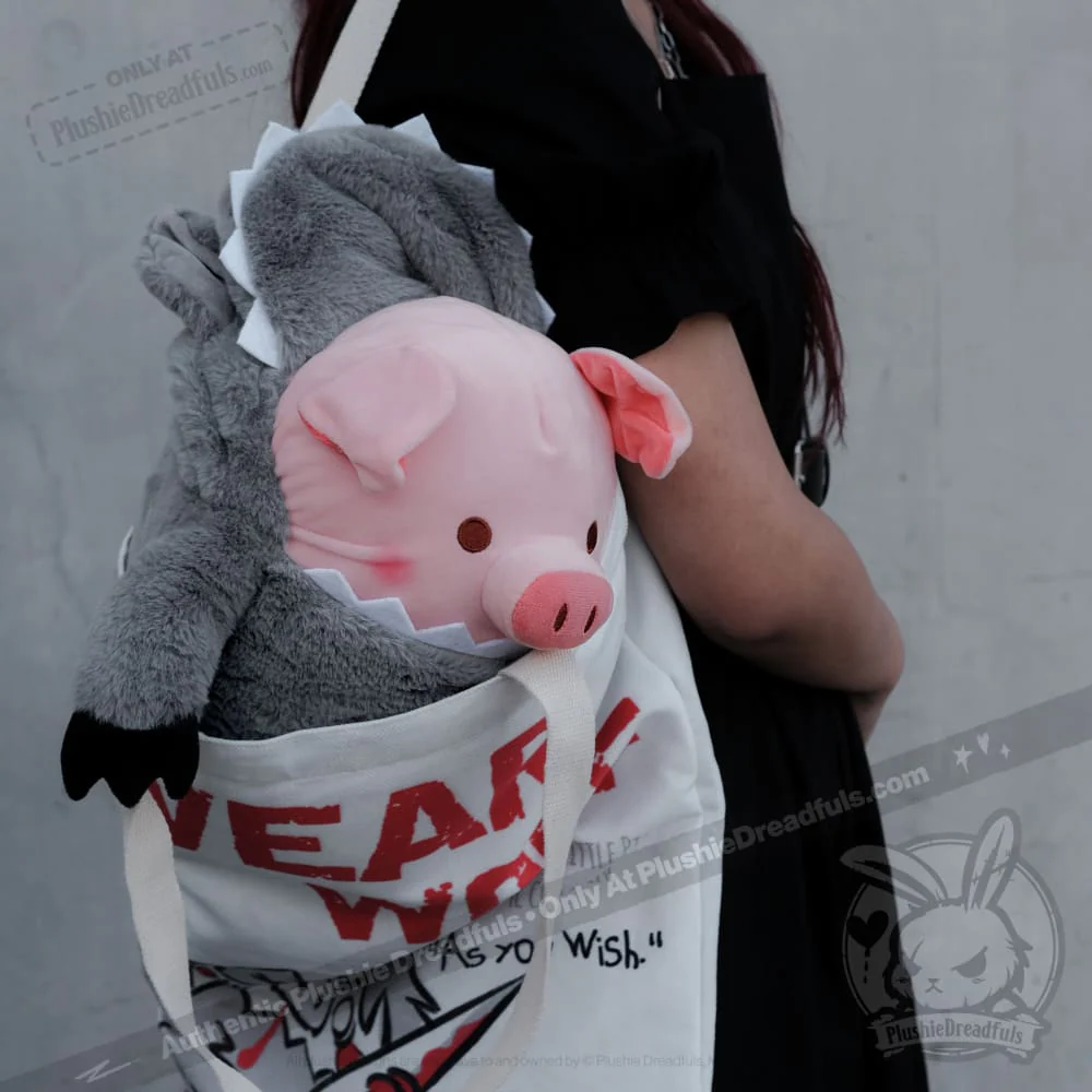 Plushie Dreadfuls - Hammibal Lecter - Plush Pig Stuffed Animal - Image 13