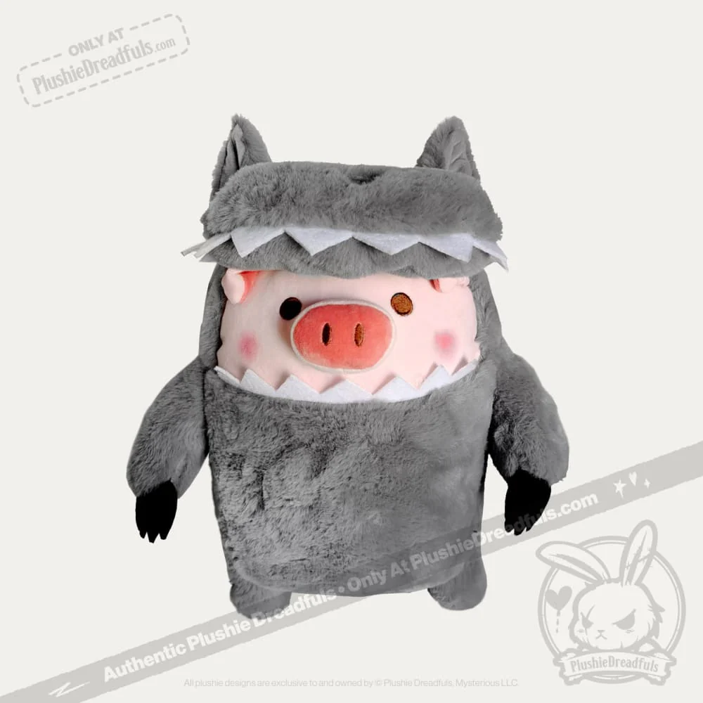 Plushie Dreadfuls - Hammibal Lecter - Plush Pig Stuffed Animal - Image 5