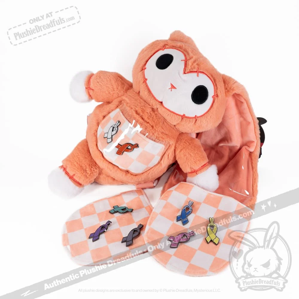 Plushie Dreadfuls - Hidden Disabilities ITA Rabbit - Plush Stuffed Animal - Image 21