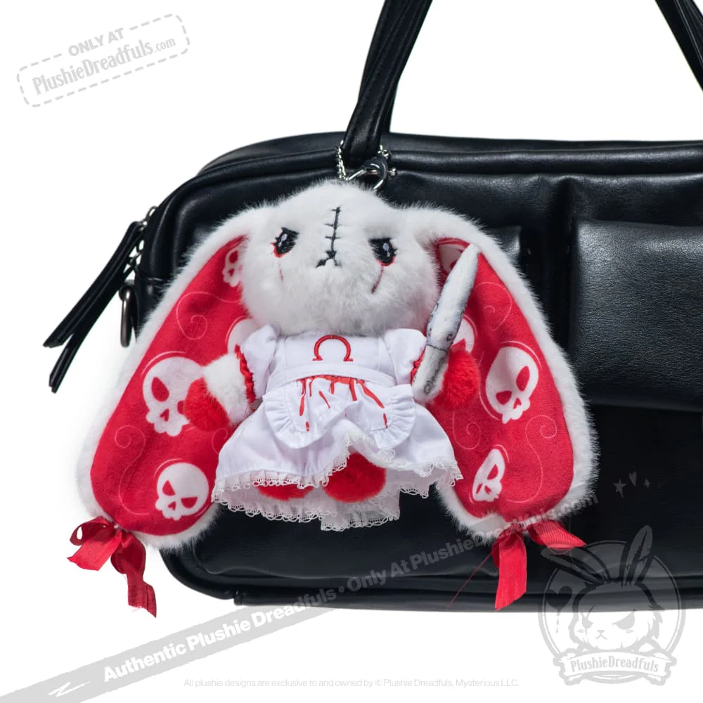 Plushie Dreadfuls -Hysteria Rabbit Plush Keychain Accessory - Image 5