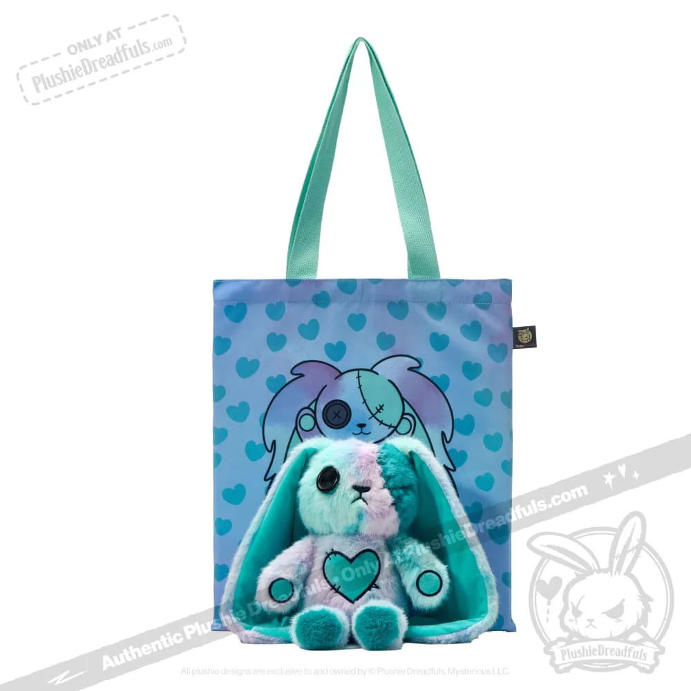 Plushie Dreadfuls - Blue Ice Love Rabbit - Plush Stuffed Animal - Image 13