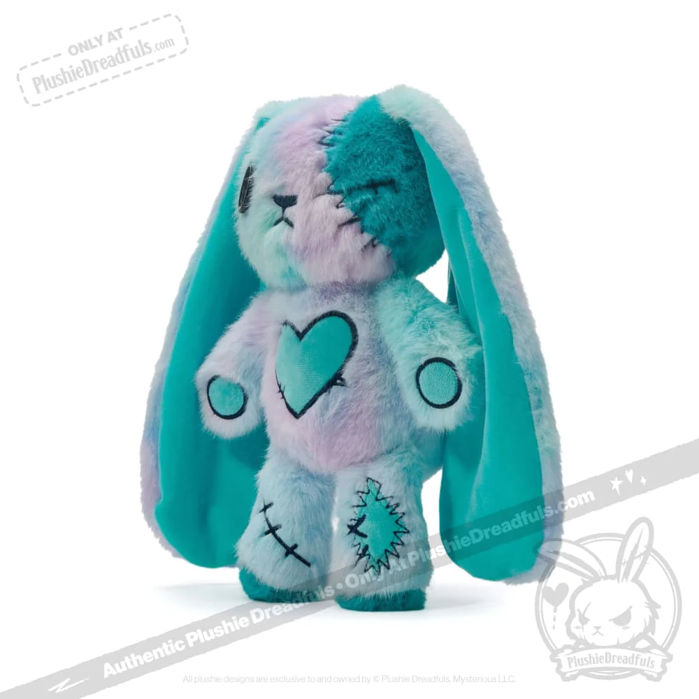 Plushie Dreadfuls - Blue Ice Love Rabbit - Plush Stuffed Animal - Image 5