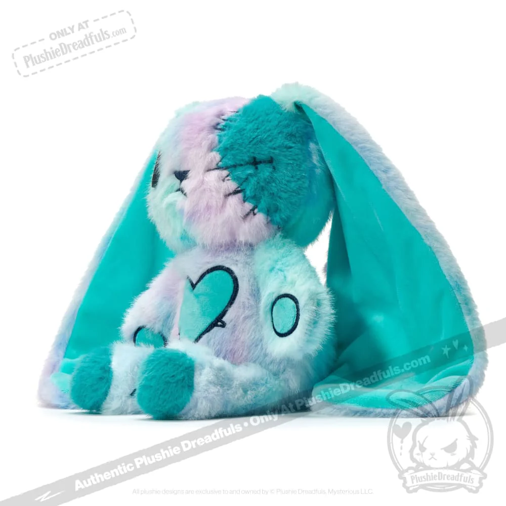 Plushie Dreadfuls - Blue Ice Love Rabbit - Plush Stuffed Animal - Image 9