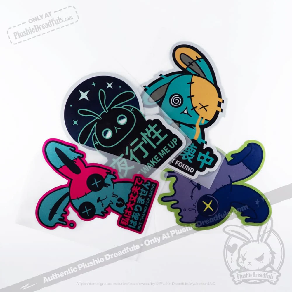 Plushie Dreadfuls - Insomnia Core Car Decals - Image 7