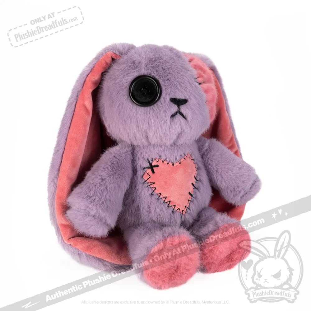 Plushie Dreadfuls - Lavender Love Rabbit Limited Edition - Plush Stuffed Animal - Image 13
