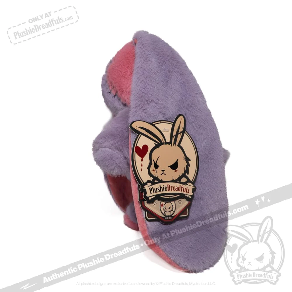 Plushie Dreadfuls - Lavender Love Rabbit Limited Edition - Plush Stuffed Animal - Image 16
