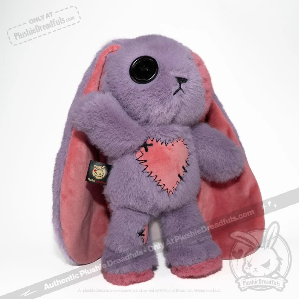 Plushie Dreadfuls - Lavender Love Rabbit Limited Edition - Plush Stuffed Animal - Image 17