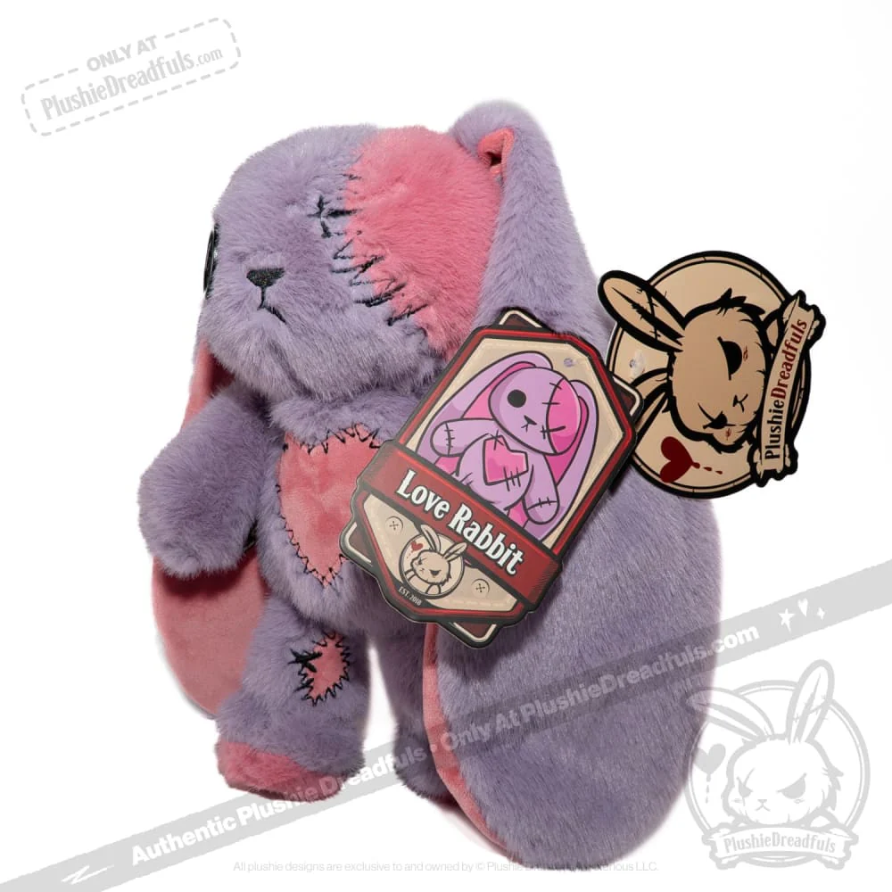 Plushie Dreadfuls - Lavender Love Rabbit Limited Edition - Plush Stuffed Animal - Image 23