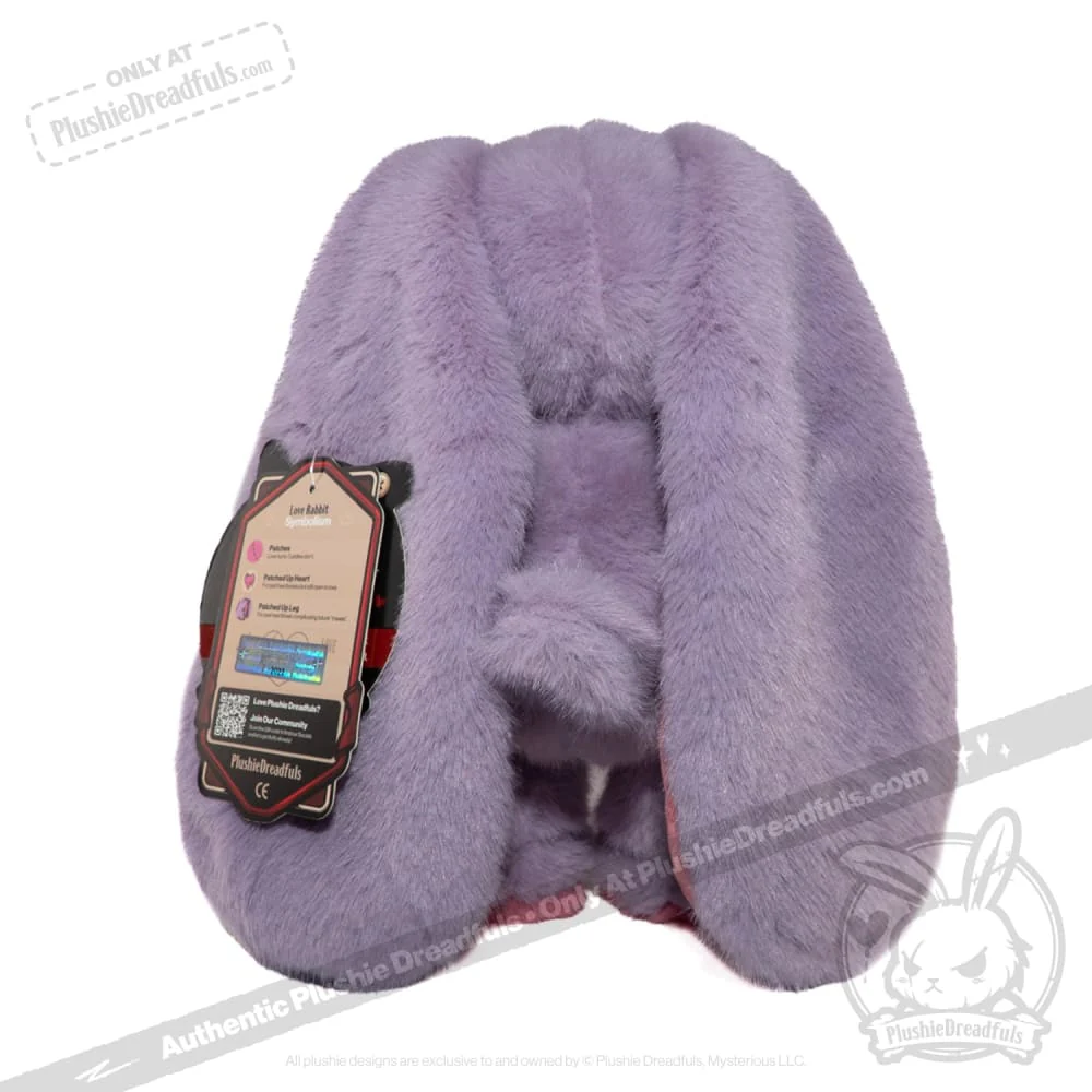 Plushie Dreadfuls - Lavender Love Rabbit Limited Edition - Plush Stuffed Animal - Image 24