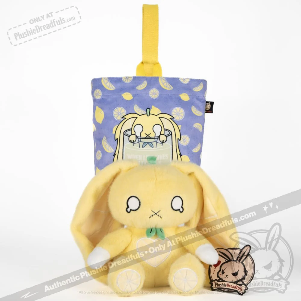 Plushie Dreadfuls -  Lemon Rabbit - Plush Stuffed Animal - Image 2