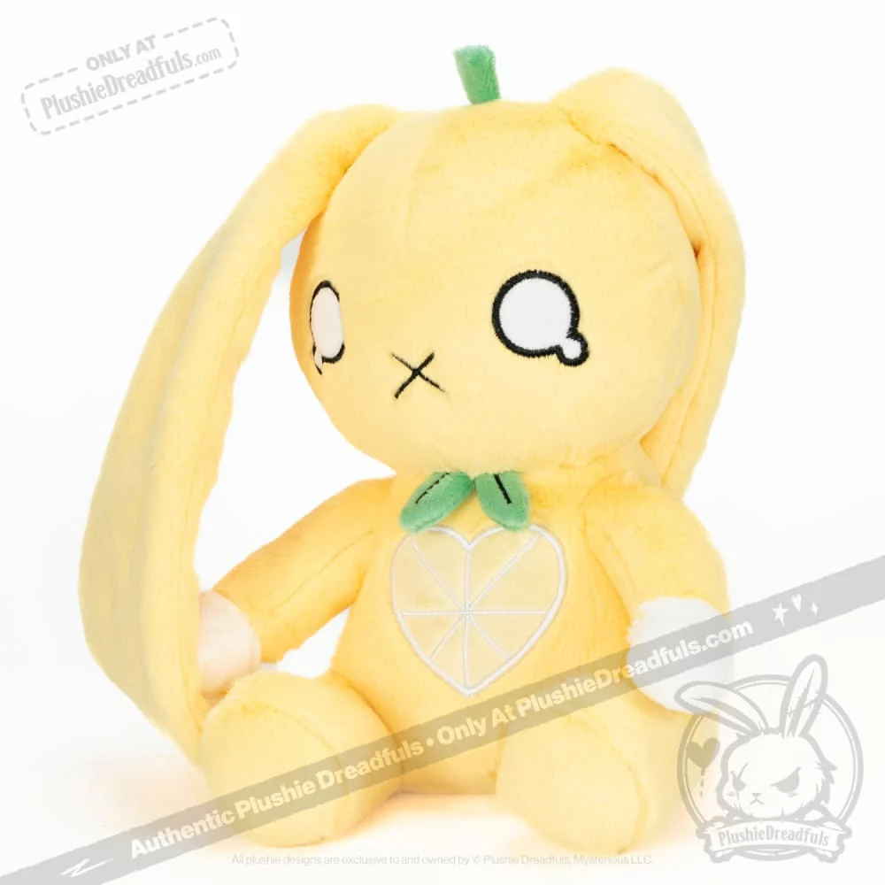 Plushie Dreadfuls -  Lemon Rabbit - Plush Stuffed Animal - Image 7