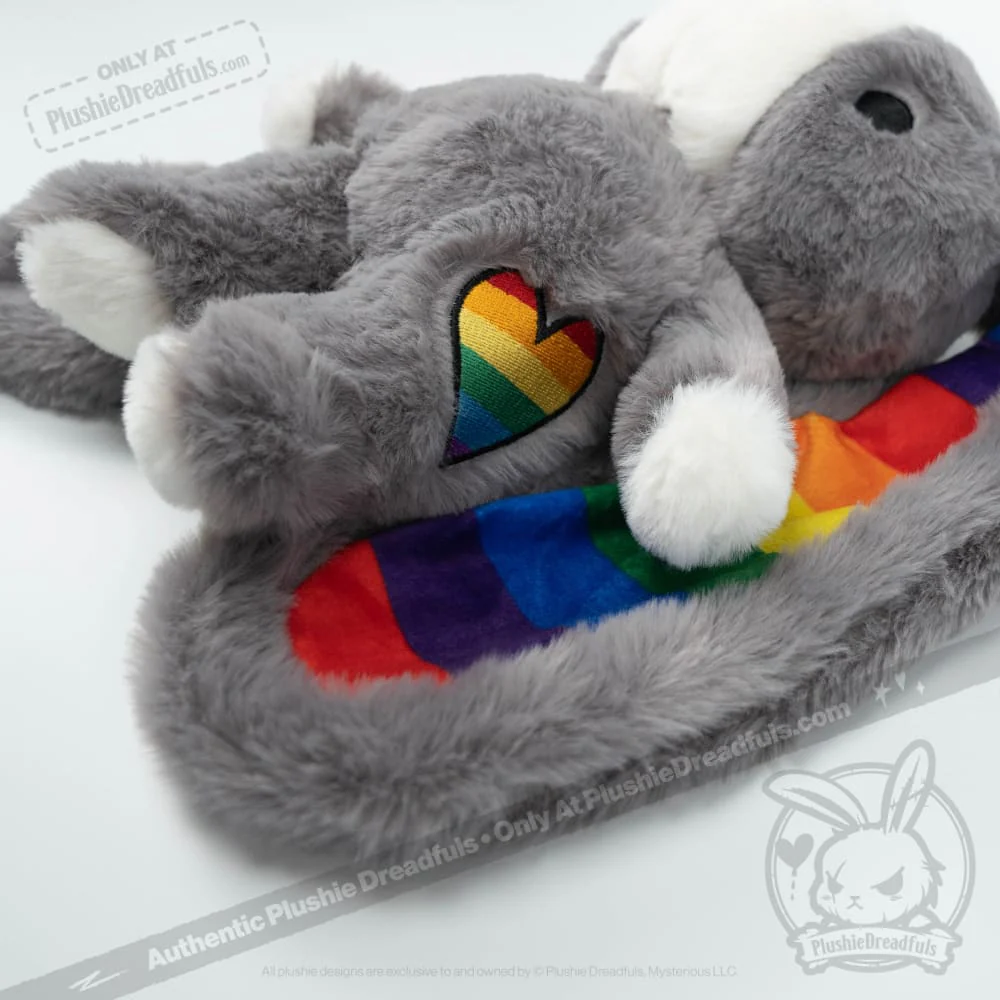 Plushie Dreadfuls - LGBTQIA Bunny - Plush Stuffed Animal - Image 10