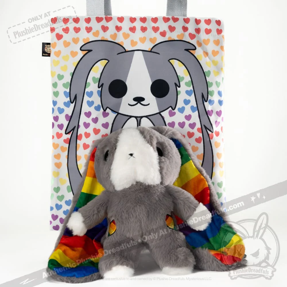 Plushie Dreadfuls - LGBTQIA Bunny - Plush Stuffed Animal - Image 3