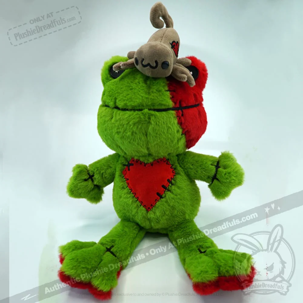 Plushie Dreadfuls -  Love Frog - Plush Stuffed Animal - Image 10