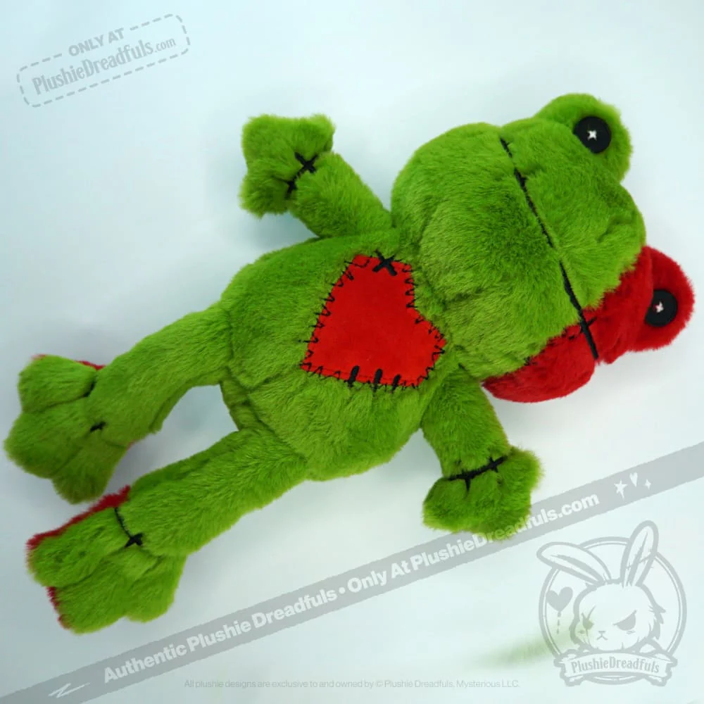 Plushie Dreadfuls -  Love Frog - Plush Stuffed Animal - Image 8