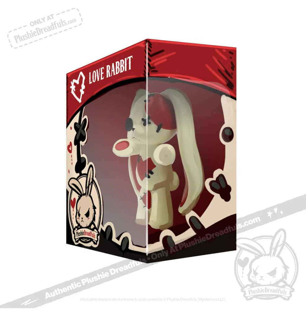 Plushie Dreadfuls Love Rabbit Figurine - Image 2