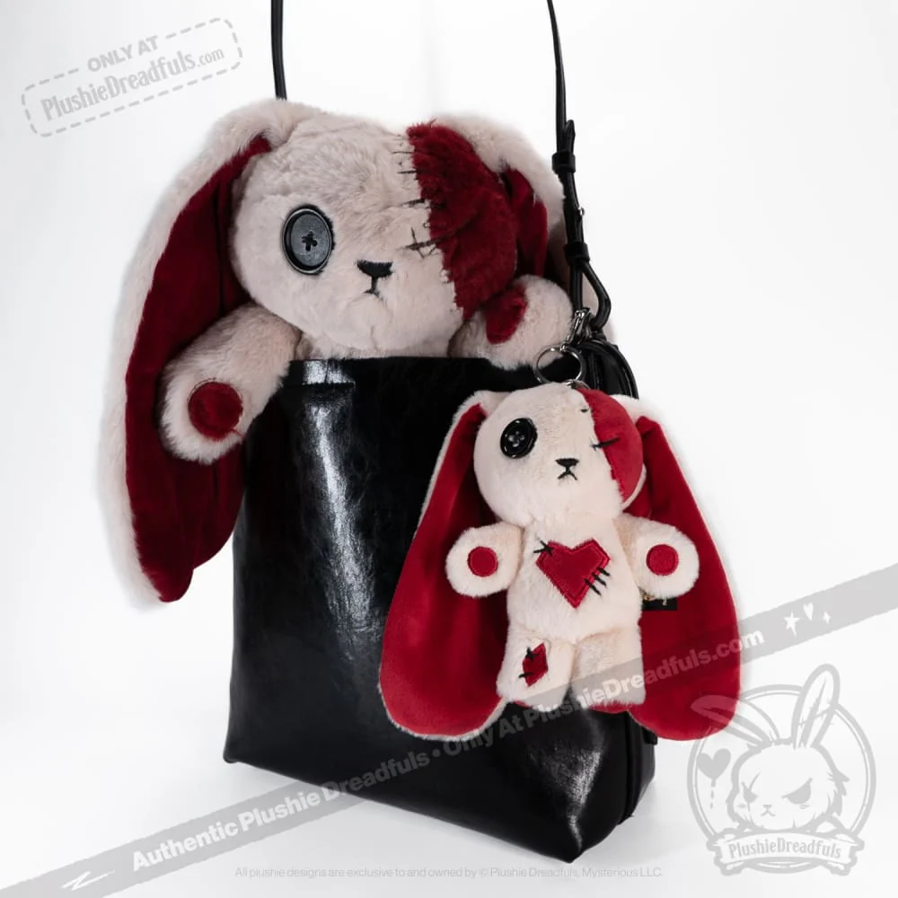 Plushie Dreadfuls - Love Rabbit Plush Keychain Accessory - Image 11