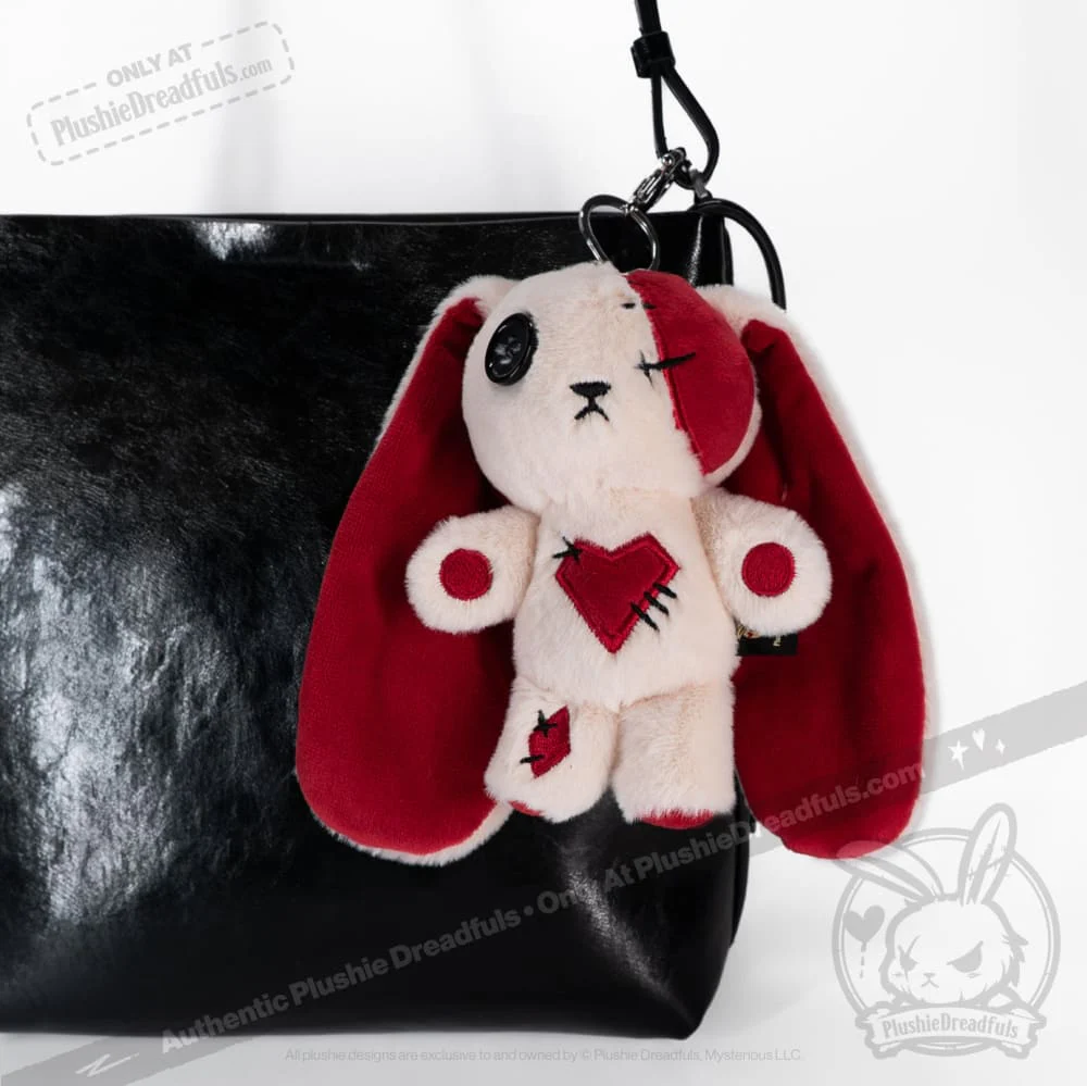 Plushie Dreadfuls - Love Rabbit Plush Keychain Accessory - Image 12