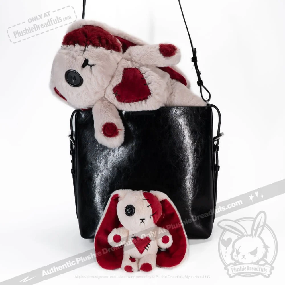 Plushie Dreadfuls - Love Rabbit Plush Keychain Accessory - Image 13