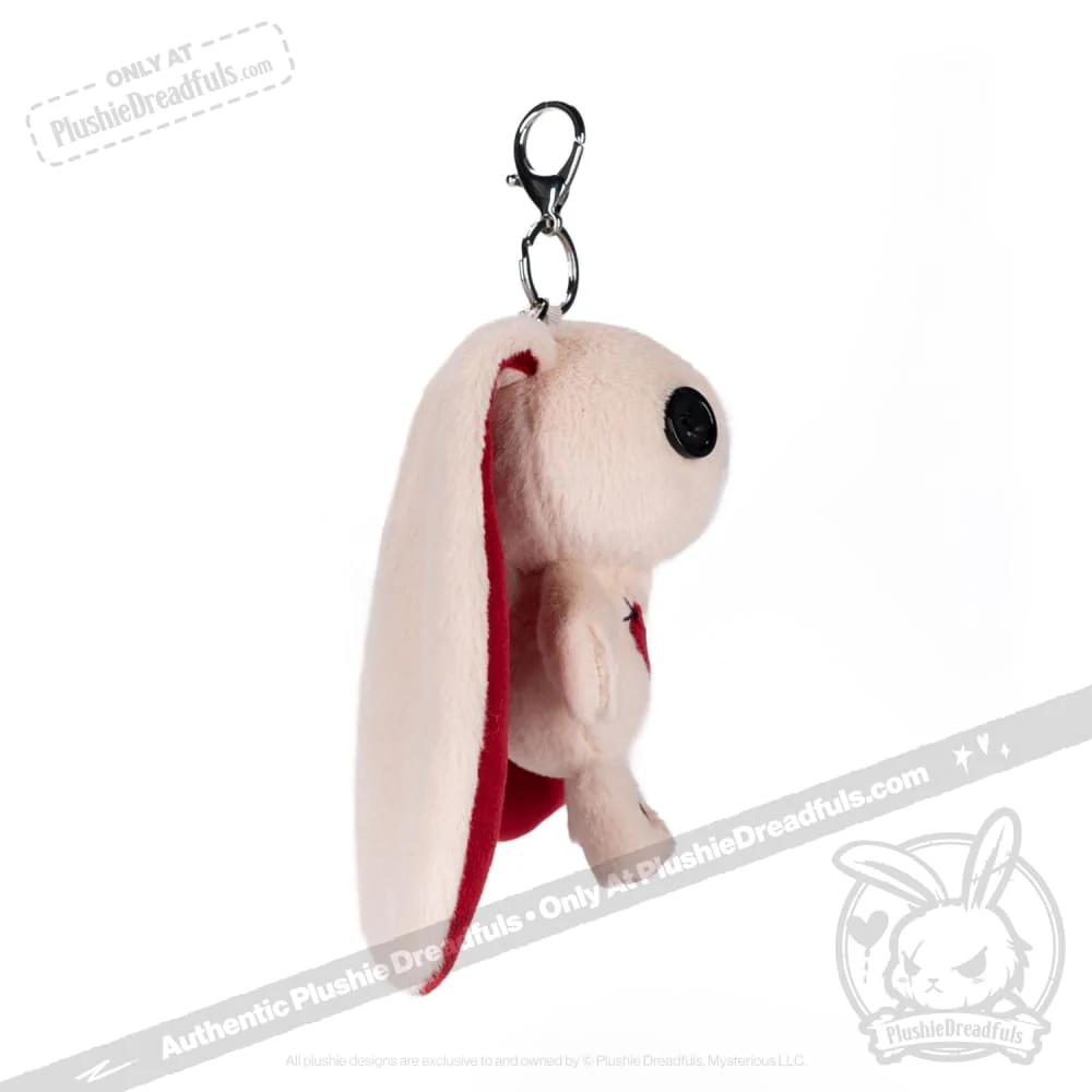 Plushie Dreadfuls - Love Rabbit Plush Keychain Accessory - Image 5