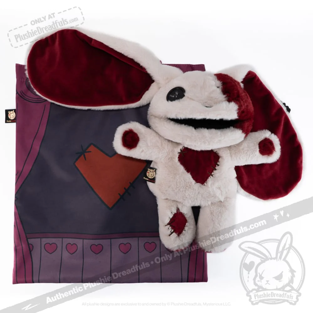 Plushie Dreadfuls - Love Rabbit Plush Puppet - Image 5