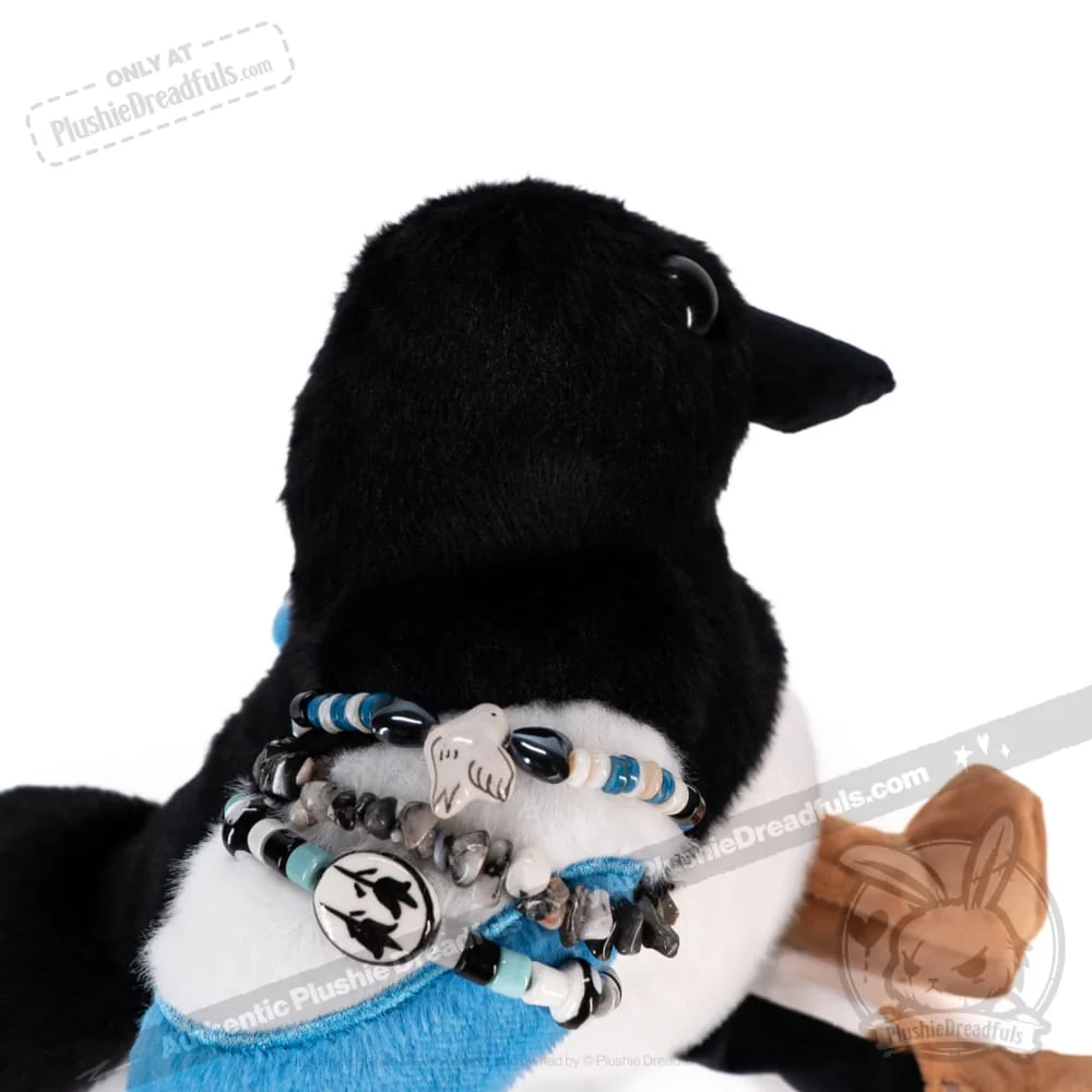 Plushie Dreadfuls - Magpie Stacking Friendship Bracelet - Image 2