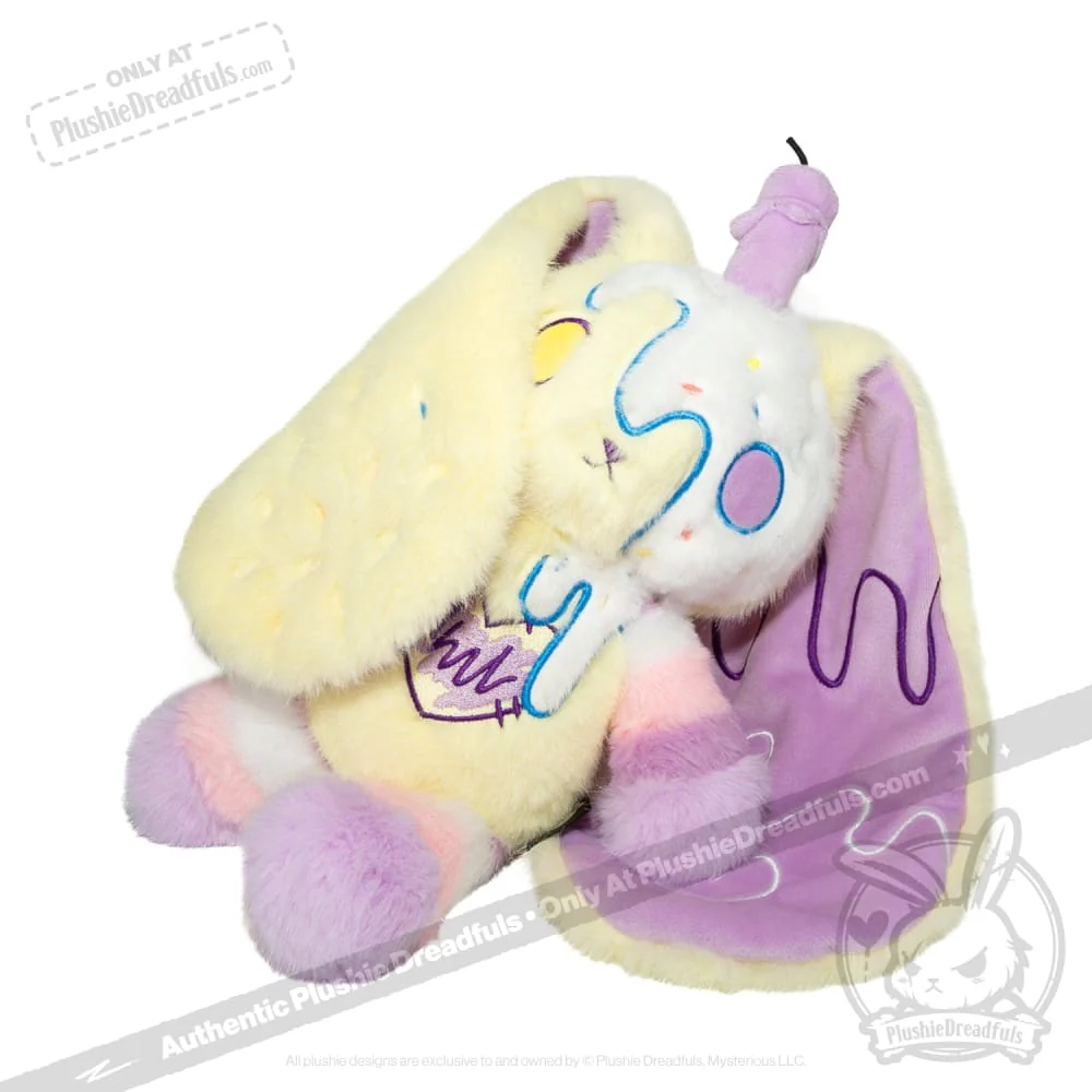 Plushie Dreadfuls - Mile Stone Birthday Cake Rabbit - Plush Stuffed Animal - Image 3