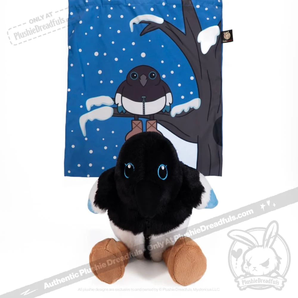 Plushie Dreadfuls -  Rocky Mountain Magpie - Plush Stuffed Animal - Image 12
