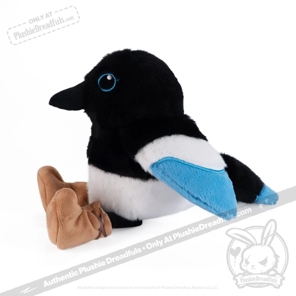Plushie Dreadfuls -  Rocky Mountain Magpie - Plush Stuffed Animal - Image 14
