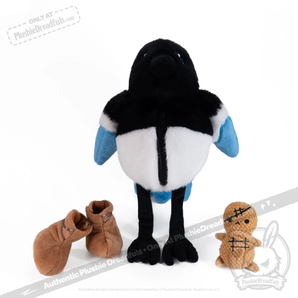 Plushie Dreadfuls -  Rocky Mountain Magpie - Plush Stuffed Animal - Image 17