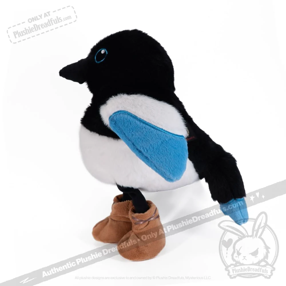 Plushie Dreadfuls -  Rocky Mountain Magpie - Plush Stuffed Animal - Image 19