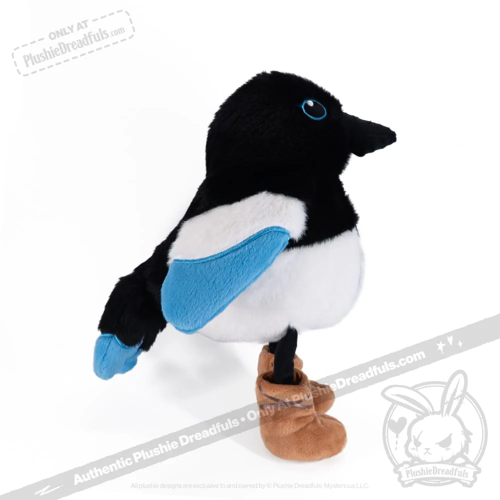 Plushie Dreadfuls -  Rocky Mountain Magpie - Plush Stuffed Animal - Image 20