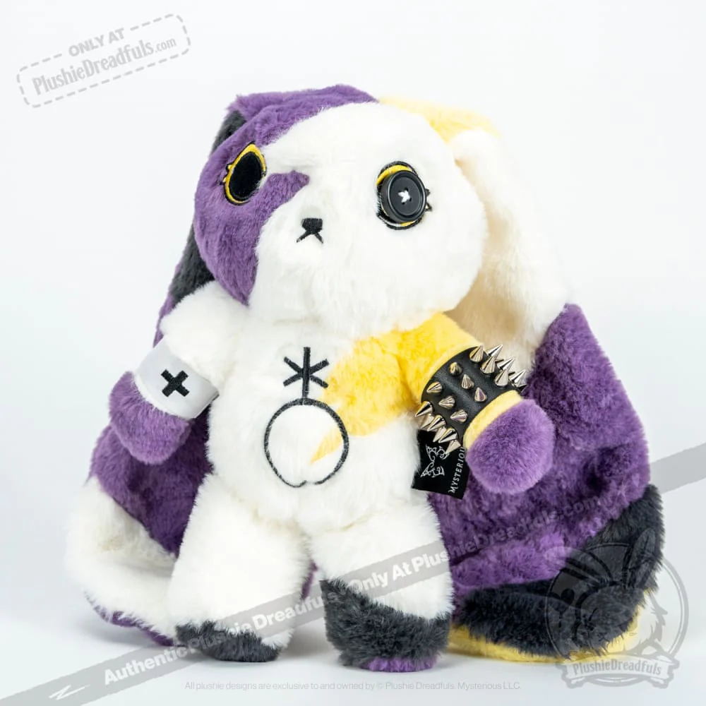 Plushie Dreadfuls -Non Binary Rabbit - Plush Stuffed Animal - Image 7