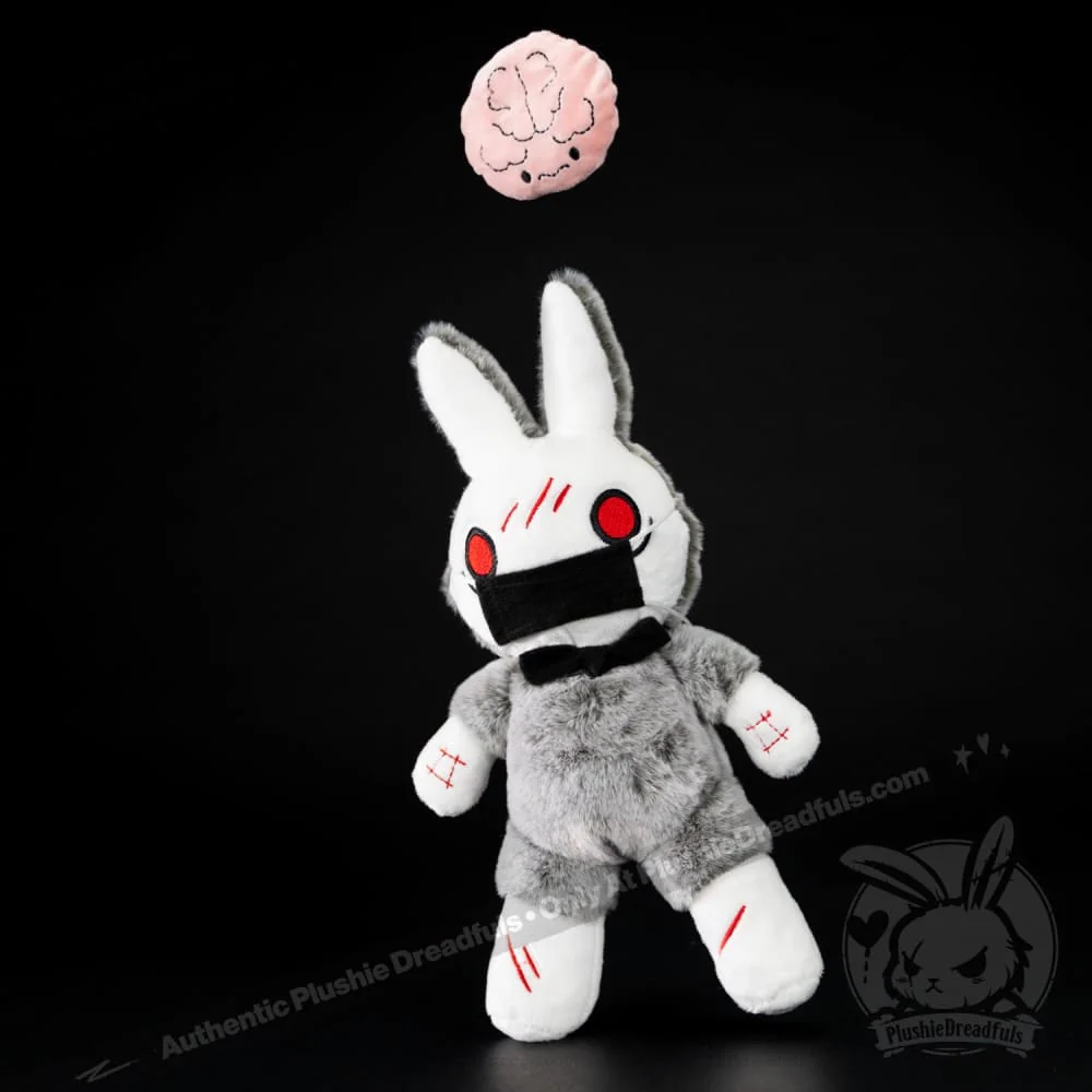 Plushie Dreadfuls - OCD Rabbit - Plush Stuffed Animal - Image 15