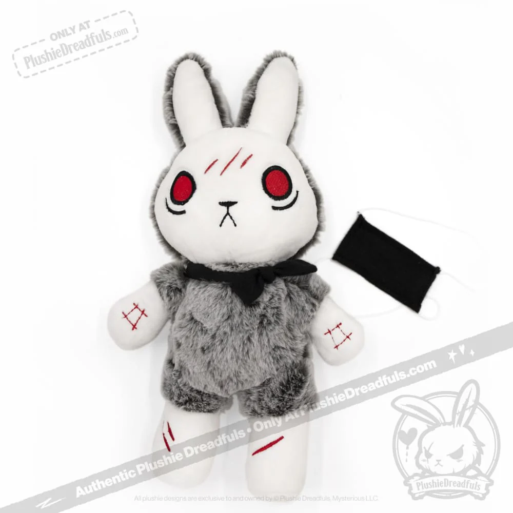 Plushie Dreadfuls - OCD Rabbit - Plush Stuffed Animal - Image 16