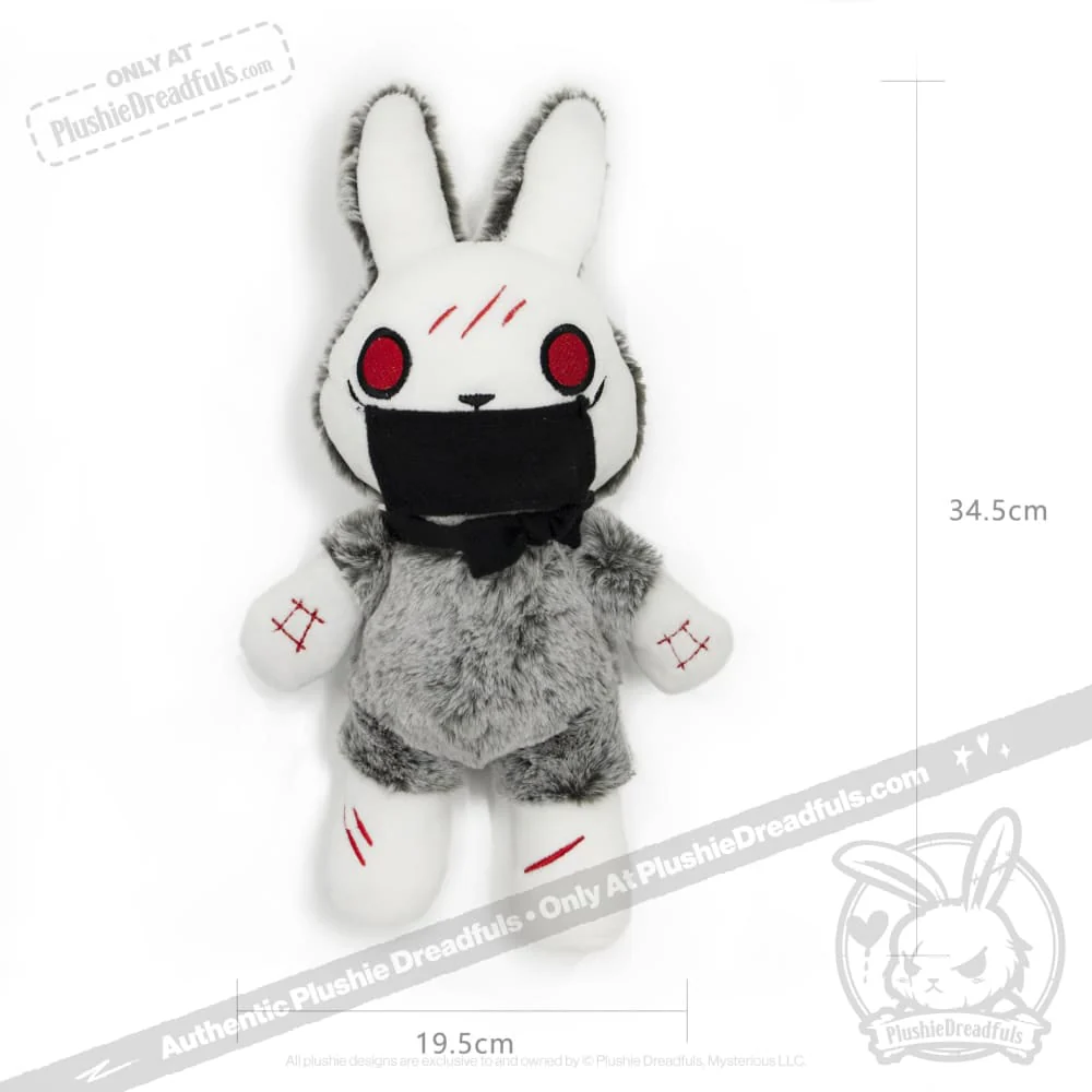 Plushie Dreadfuls - OCD Rabbit - Plush Stuffed Animal - Image 6