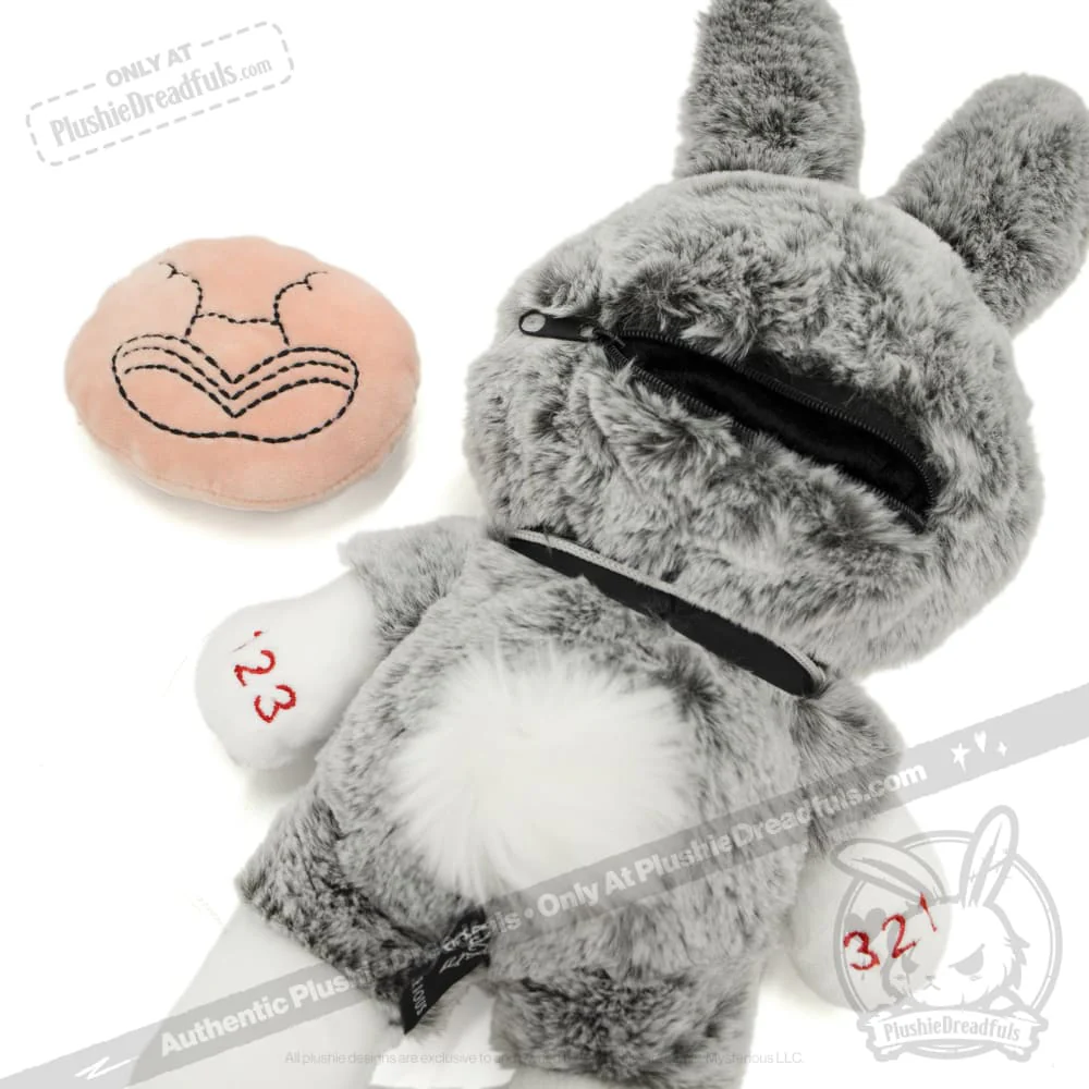 Plushie Dreadfuls - OCD Rabbit - Plush Stuffed Animal - Image 8