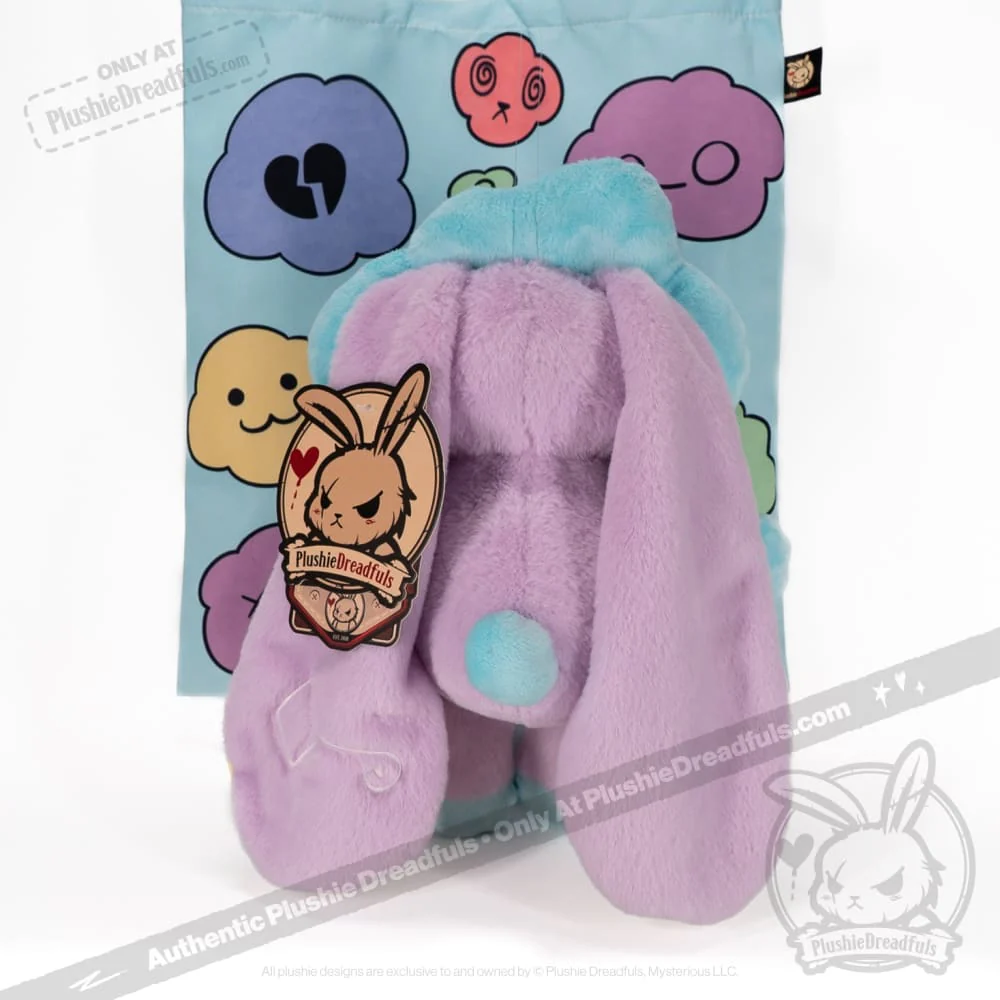 Plushie Dreadfuls - Overthinking Bunny - Plush Stuffed Animal - Image 21