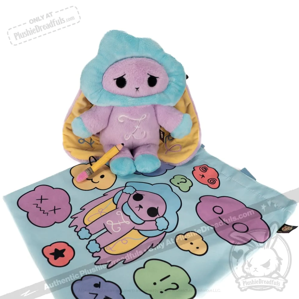 Plushie Dreadfuls - Overthinking Bunny - Plush Stuffed Animal - Image 3