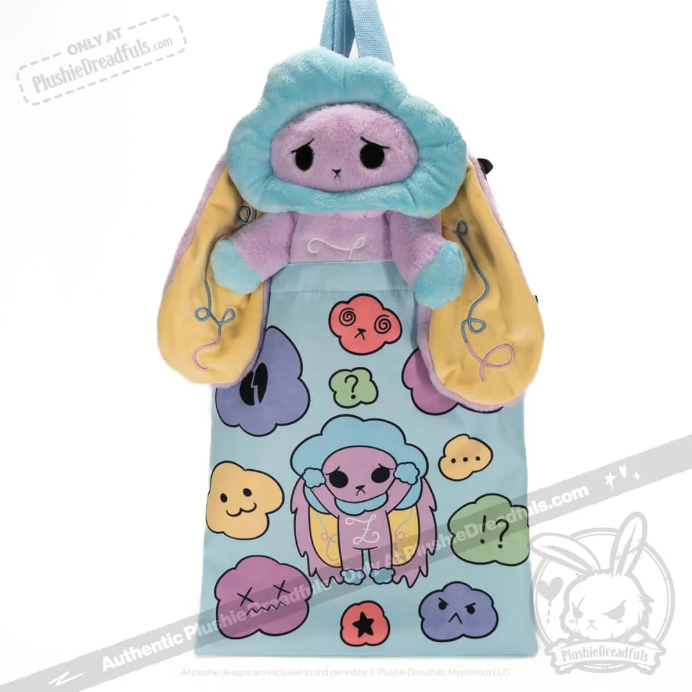 Plushie Dreadfuls - Overthinking Bunny - Plush Stuffed Animal - Image 4