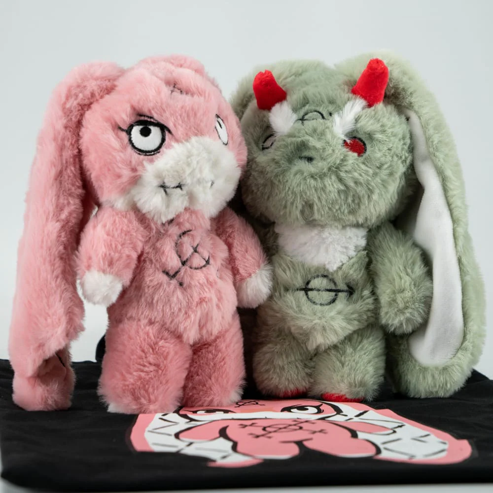 Plushie Dreadfuls - Plague and War Set (Four Bunsmen of the Bunpocalypse)