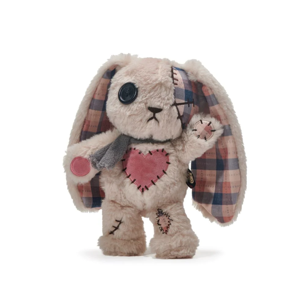 Plushie Dreadfuls - Plaid Love Rabbit - Plush Stuffed Animal