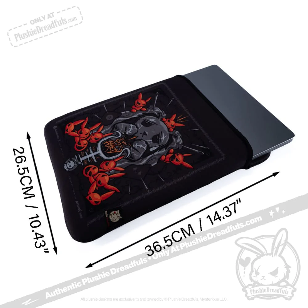 Plushie Dreadfuls Printed Laptop Tablet Sleeve - Image 14