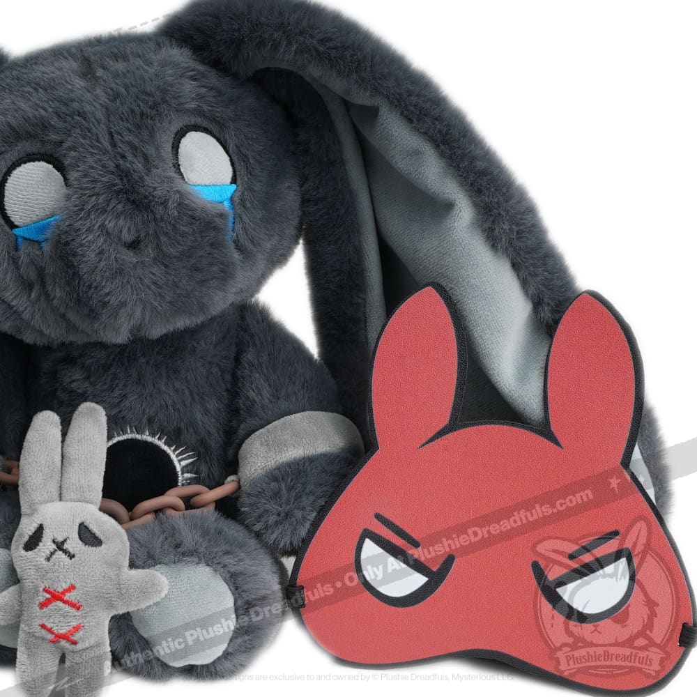Plushie Dreadfuls - PTSD Bunny - Plush Stuffed Animal - Image 3