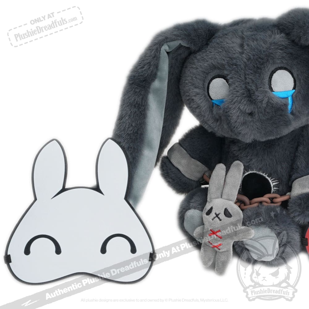 Plushie Dreadfuls - PTSD Bunny - Plush Stuffed Animal - Image 7