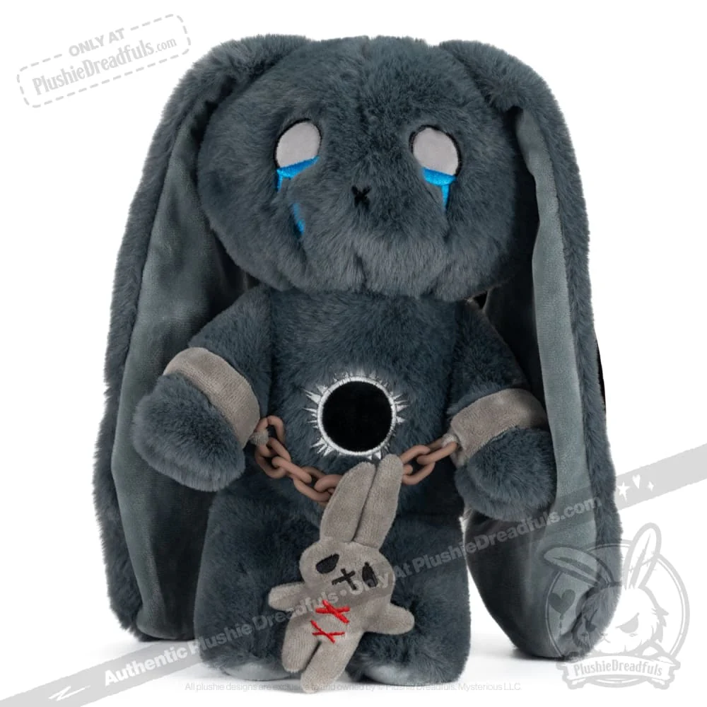 Plushie Dreadfuls - PTSD Bunny - Plush Stuffed Animal - Image 9