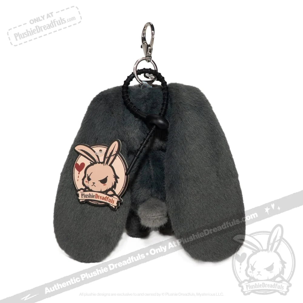 Plushie Dreadfuls - PTSD Rabbit Plush Keychain Accessory - Image 10